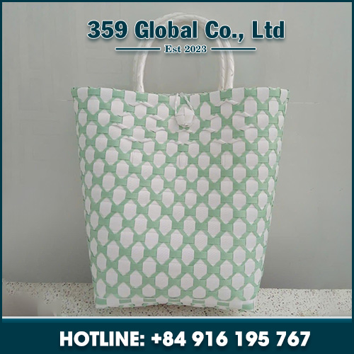 Plastic Woven Tote